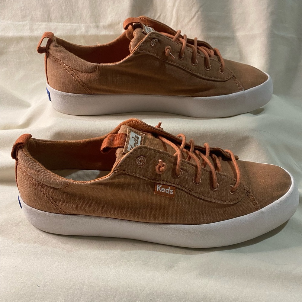 Keds Kickback Burnt Orange Sneakers